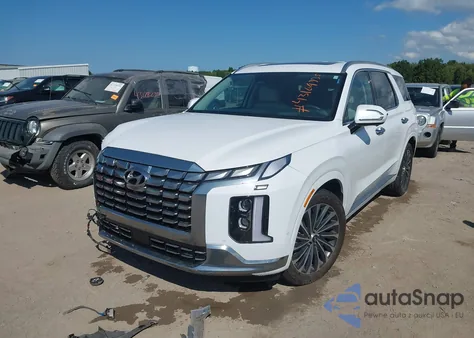 2025 Hyundai Palisade Calligraphy из США, поврежденный, VIN KM8R7DGE9SU817244